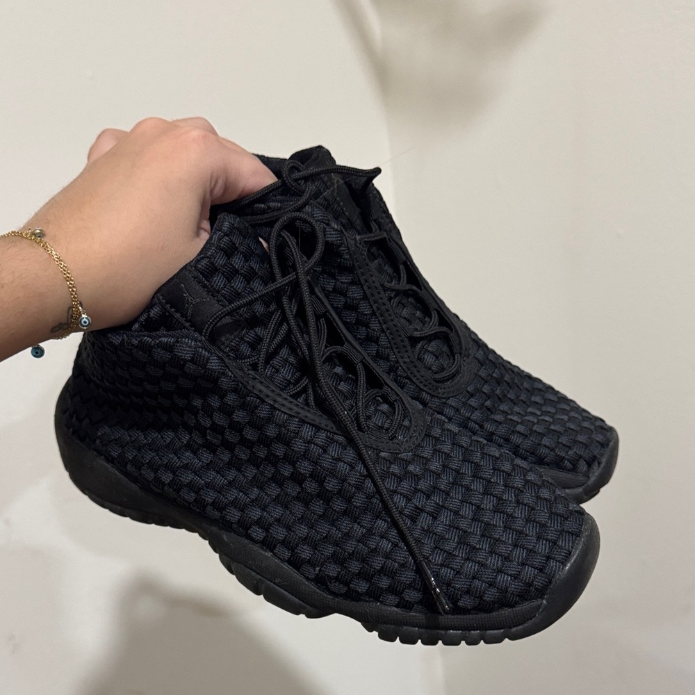 Jordan Black High-Top Sneakers